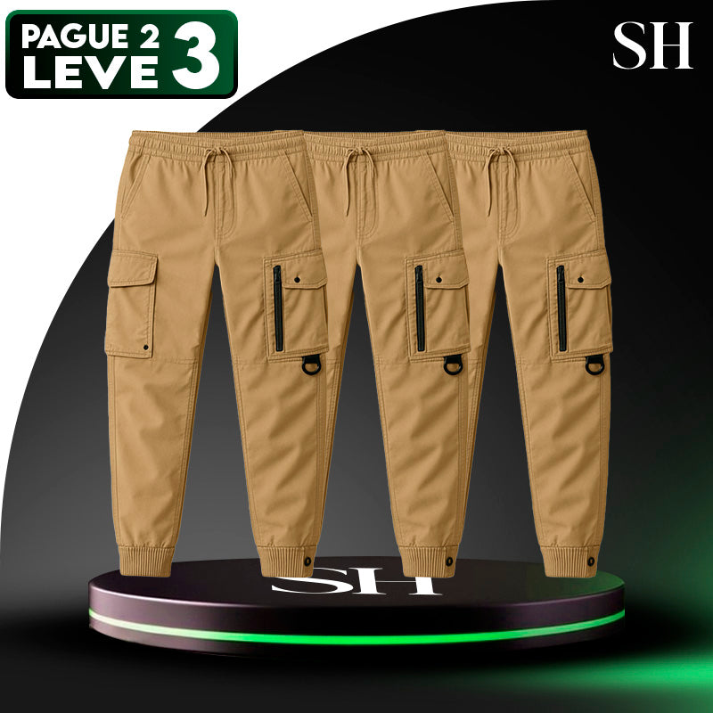 Calça Militar Soldier em Tecido RipStop e Poliéster [Compre 2 Leve 3]