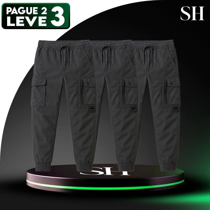 Calça Militar Soldier em Tecido RipStop e Poliéster [Compre 2 Leve 3]
