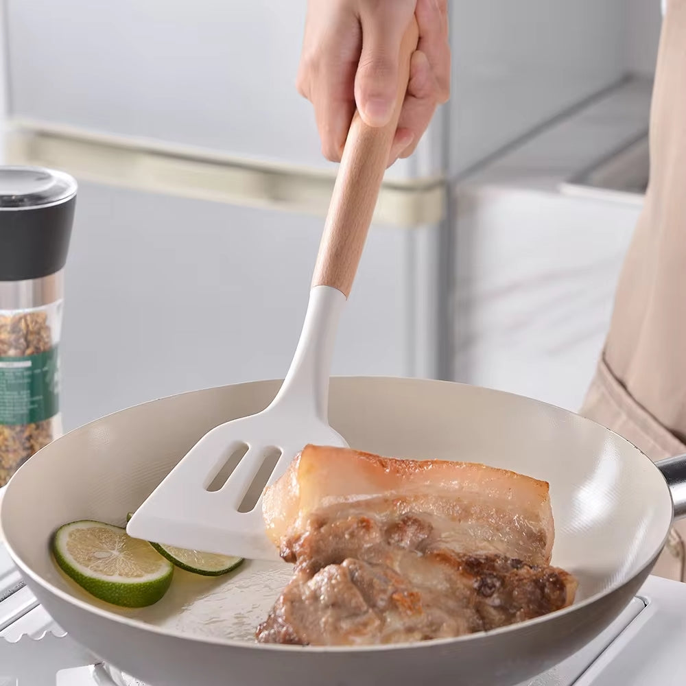 Kit de Cozinha 19 Utensílios em Silicone Premium + Brinde Incluso