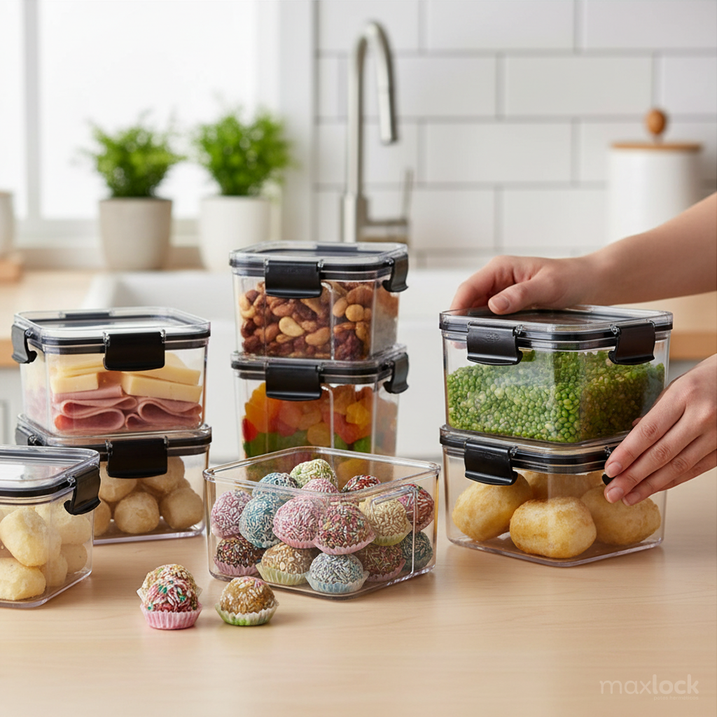 MaxLock® - Kit Potes Herméticos